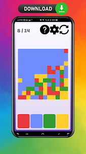 Color Puzzle: colored squares