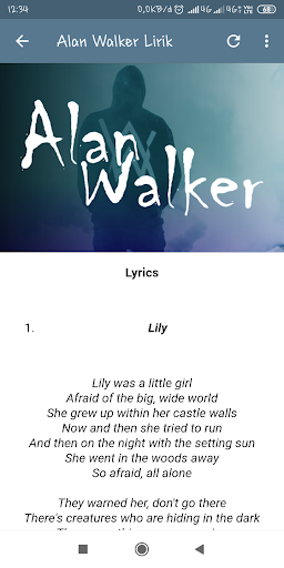 Alan walker faded lirik