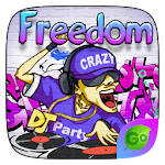 Cover Image of Unduh Freedom GO KeyboardTheme Emoji 4.5 APK