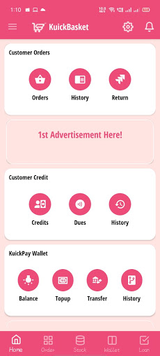 KuickBasket® Daily Orders