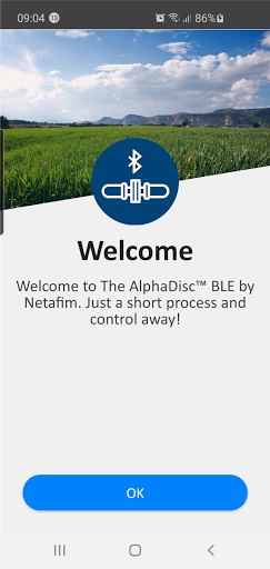Android application AlphaDisc™ BLE screenshort