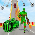 Cover Image of Download Speed Hero Robot Ramp Bike Transform Robot Games 1.3.5 APK