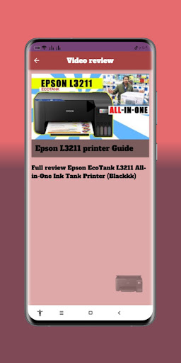 Epson L3211 printer guide