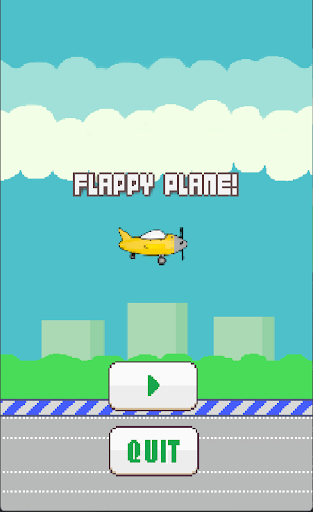 Android application Flappy Plane! screenshort