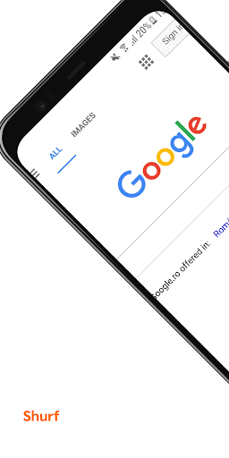 Android application Shurf - Fast Web Browser screenshort
