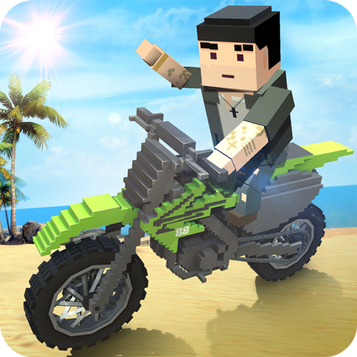 Blocky Motorbike Summer Breeze  Icon