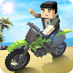 Cover Image of Download Blocky Motorbike Summer Breeze  APK