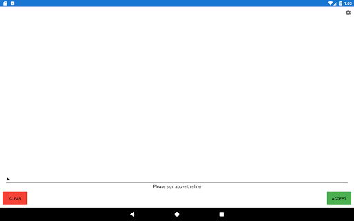 POS Pad Screen 2