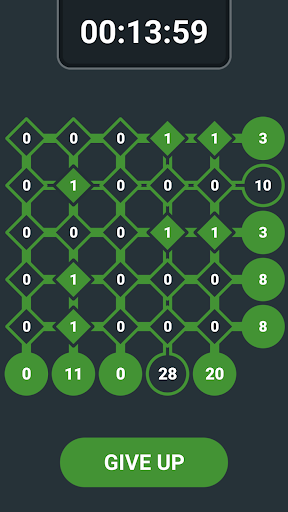 Binary Grid - Brain Math Game apklade screenshots 2