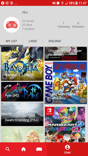 Mekami - Your gaming life Screen 3