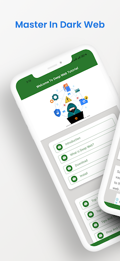Android application Dark Web Guide screenshort