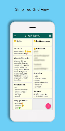 Cloud Notes - Notepad app Screenshot 2 - AppWisp.com