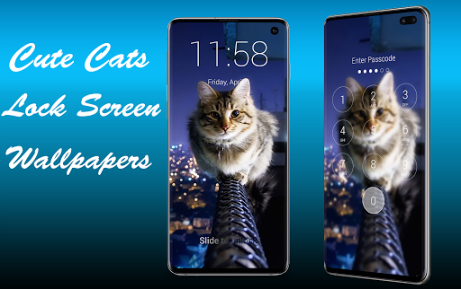 Android application Cute Cats Wallpapers screenshort