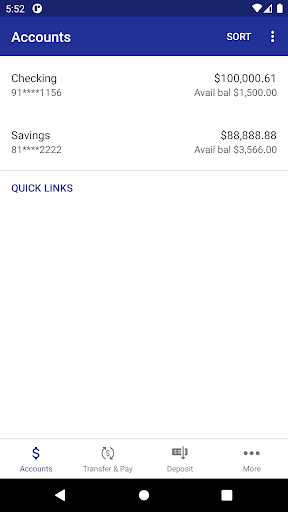 Iowa State Bank (Sac City) Screen 3