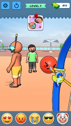 Archery Shooter: Emoji Games - Screenshot 2