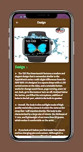 T55 smartwatch Guide