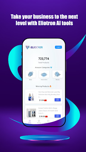 Android application Eliotron screenshort