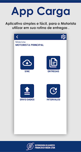 Android application Ikeda Carga screenshort