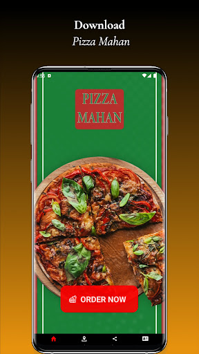 Android application Pizza Mahan screenshort