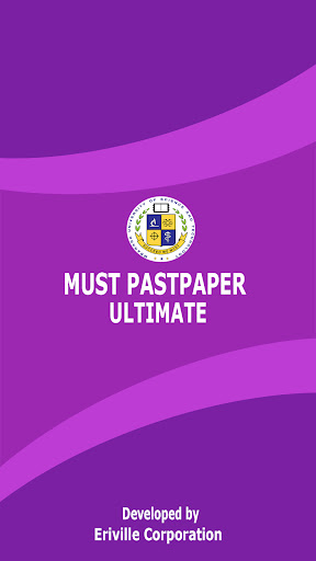 Android application MUST PastPapers screenshort