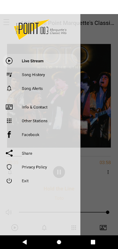 WUPT The Point 100.3 Screen 3