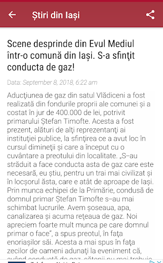 Știri locale IAȘI Screen 3