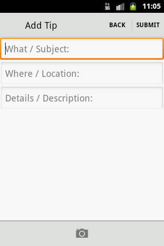 Android application WGFD Tips screenshort