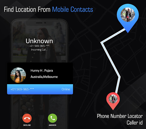 Caller Number Location Tracker Screenshot 1 - AppWisp.com