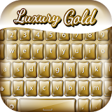 Luxury Gold SMS Keyboard icon