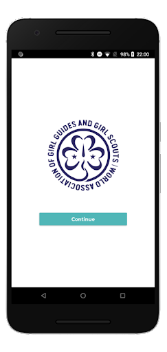 Android application WAGGGS Campfire screenshort