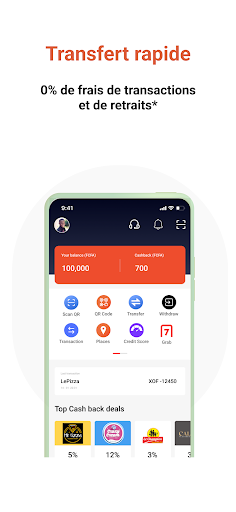 Android application MiaPay screenshort