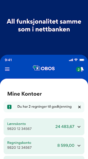 OBOS Mobilbank Screen 3
