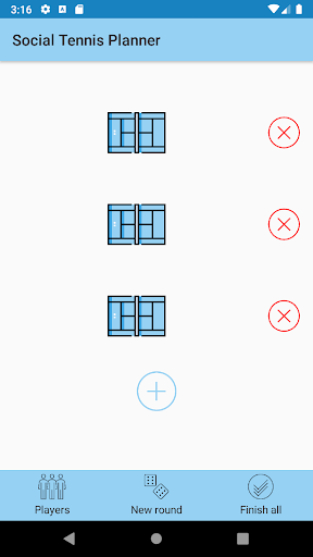 Social Tennis Planner Screen 3