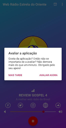 Web Rádio Estrela do Oriente Screen 2