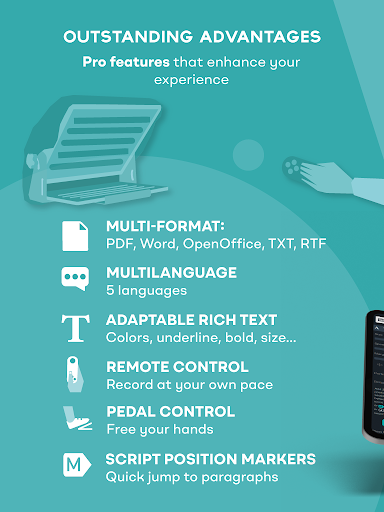 Screenshot of TeleprompterPAD