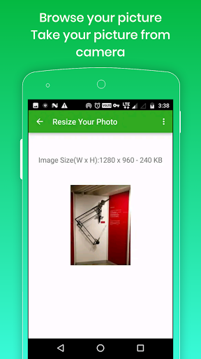 Resize/Crop Your Photo/Picture Screen 2