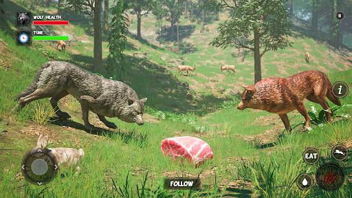 Wolf Simulator : Wild Jungle Screen 2