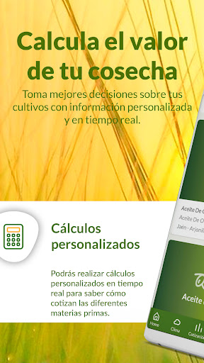 AgroTrader: Calcula tu cosecha Screen 2