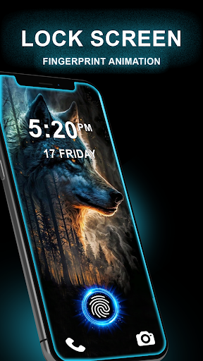 3D Fingerprint animation Screen 2
