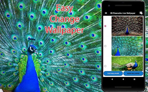 3D Peacock Live Wallpaper 2024 Unknown