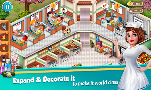 Doctor Dash : Hospital Game Screenshot