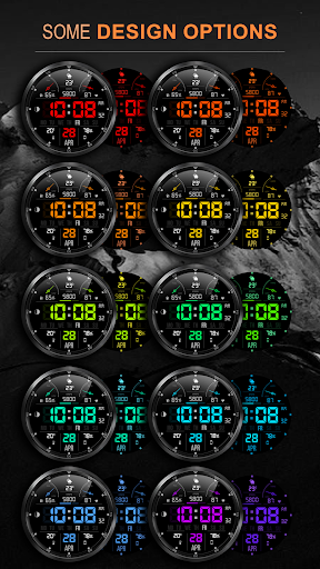 WFP 104 LCD watch face Screen 2