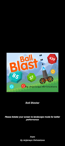 Android application Ball Blaster screenshort