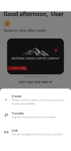 Western Canada Coffee Company Screen 2