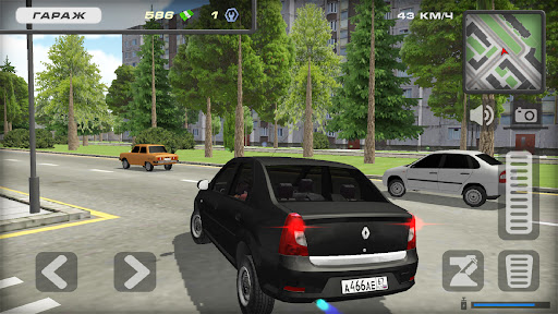 Android application Renault Logan Car Simulator screenshort