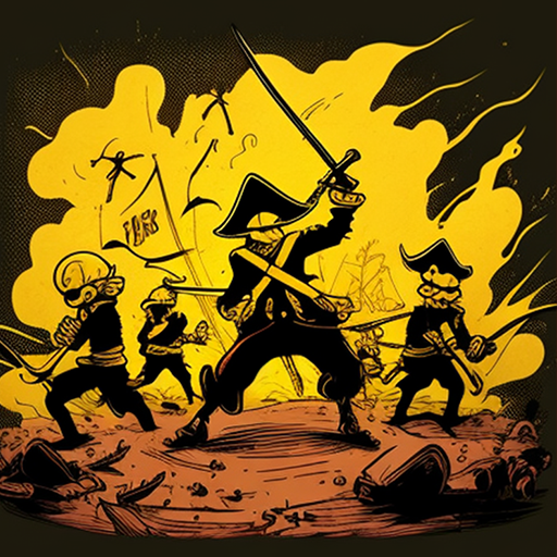 Craft and conquer:Pirates land logo