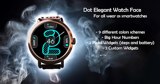 Dot Elegant Watch Face screenshot 1