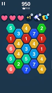 Hexa Number Puzzle