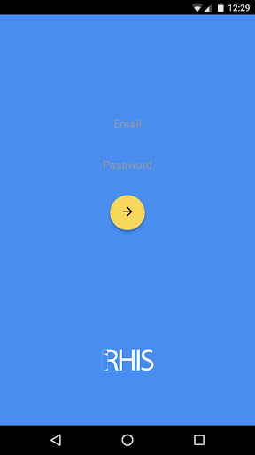 Android application iRHIS screenshort