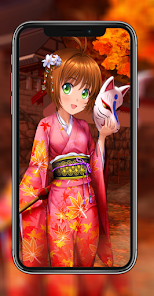 Screenshot 1 Cardcaptor Sakura Anime Wallpa android